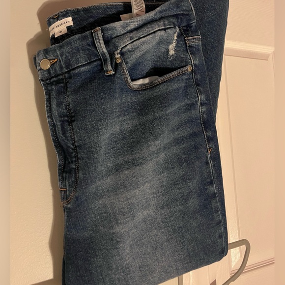 GOOD AMERICAN Women's Blue Jeans - Picture 5 of 5